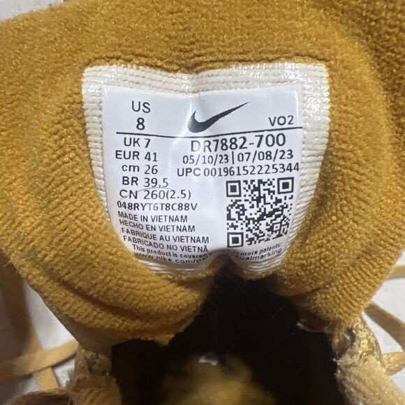 Nike Court Vision Mid Winter Elemental Gold DR7882-700 Mens Size 8 main image 7